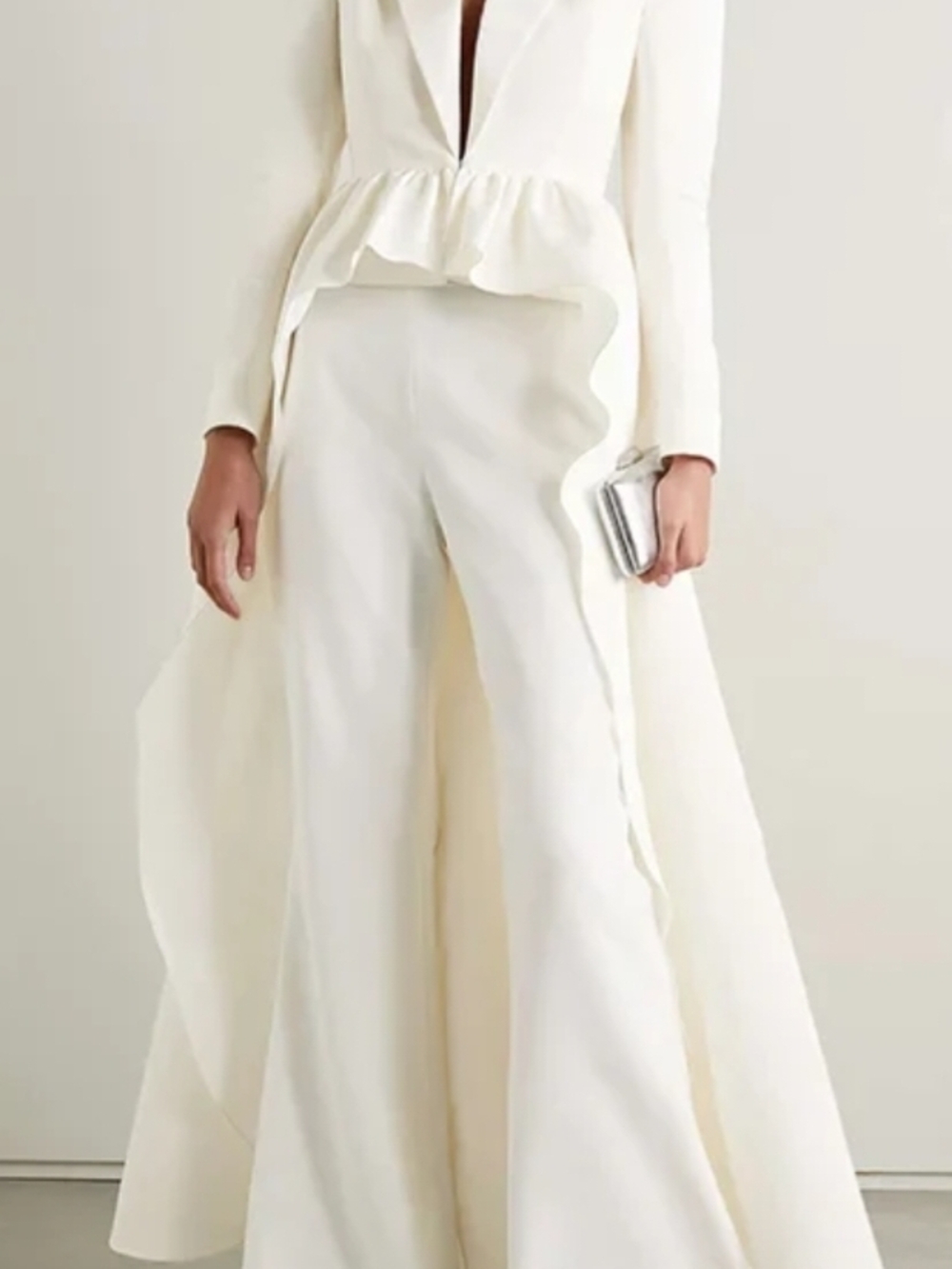 Uoozee White Maxi Top/Duster
